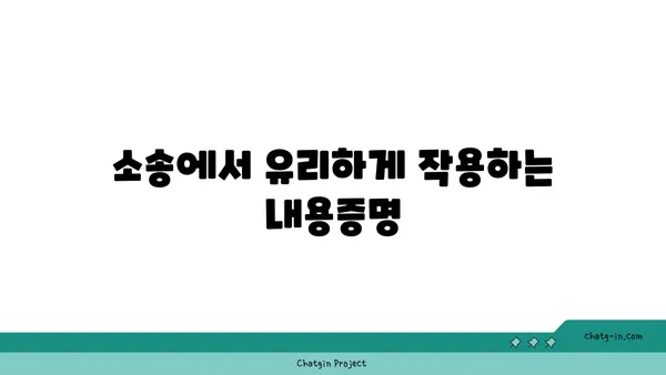 내용증명의 허와 실| 법적 구속력 없는 진실 | 내용증명, 법적 효력, 소송, 계약, 주의사항