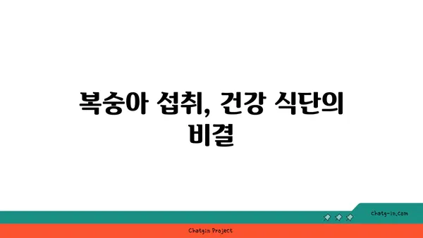 복숭아의 풍부한 섬유질| 장 건강과 포만감을 위한 달콤한 선택 | 복숭아, 섬유질, 장 건강, 포만감, 건강 식단