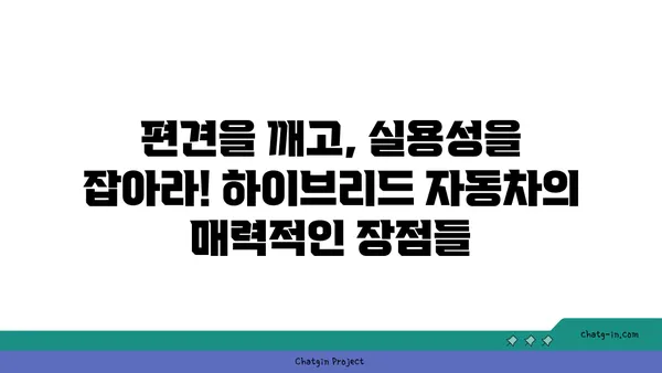 하이브리드 자동차에 대한 편견, 이제는 깨끗이 털어낼 시간| 당신의 선택을 위한 5가지 이점 | 하이브리드 자동차, 친환경, 연비, 장점, 장점 분석