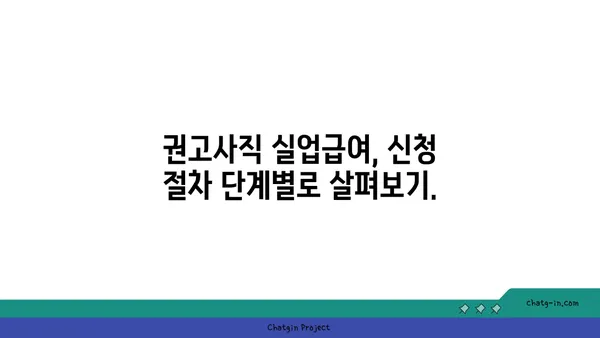 권고사직, 걱정 마세요! 실업급여 신청 가능합니다. | 권고사직, 실업급여, 신청 방법, 자격, 절차