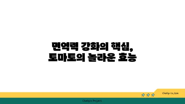 토마토의 약리학적 특성| 전통 의학부터 현대적 활용까지 | 건강, 영양, 항산화, 면역