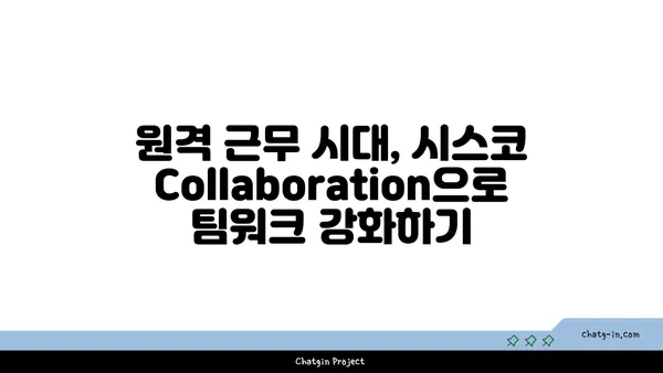 시스코 Collaboration| 효과적인 팀워크를 위한 솔루션 | 협업 도구, 생산성 향상, 원격 근무