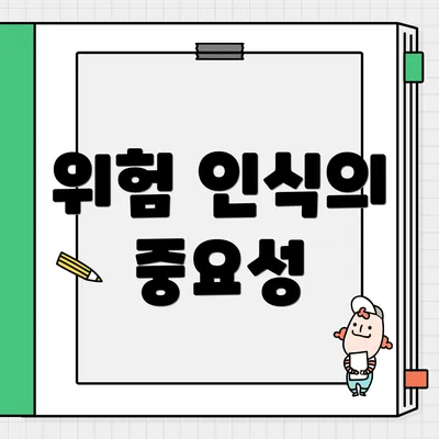 위험 인식의 중요성