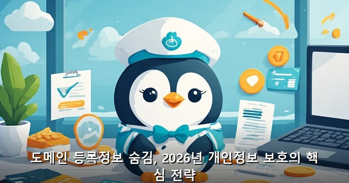 도메인 등록정보 숨김 - likesomea.kr 캐릭터